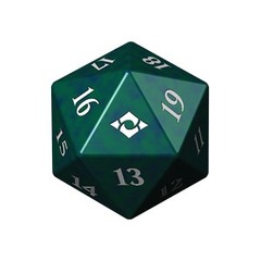 Modern Horizons 2: D20 Die (Green)